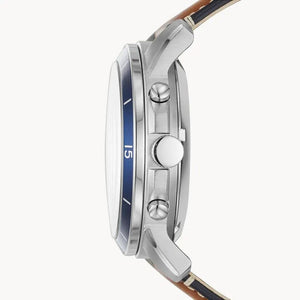 ME3140 Fossil Grant Sport Automatic Luggage Leather