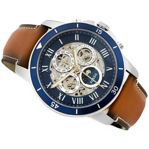 ME3140 Fossil Grant Sport Automatic Luggage Leather
