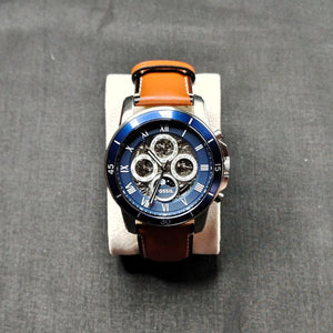 ME3140 Fossil Grant Sport Automatic Luggage Leather