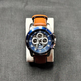 ME3140 Fossil Grant Sport Automatic Luggage Leather